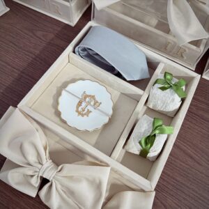 Caixa Tampa Alta Personalizada para Padrinhos/Noivos - CX TA 009