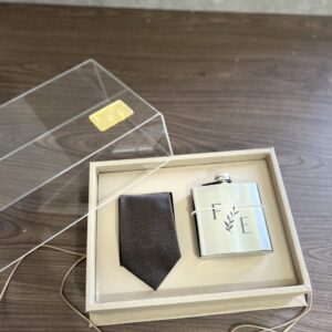 Caixa Tampa Alta Personalizada para Padrinhos/Noivos - CX TA 020