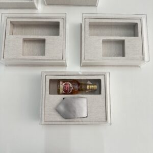 Caixa Tampa Alta Personalizada para Padrinhos/Noivos - CX TA 021