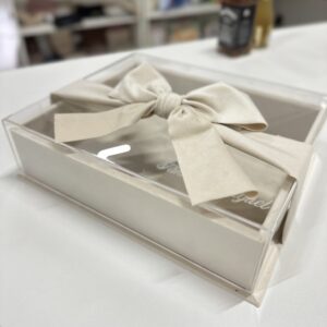 Caixa Tampa Alta Personalizada para Padrinhos/Noivos - CX TA 029