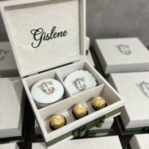 Caixa Personalizada Artesanal para Lembranças - CX TD 004