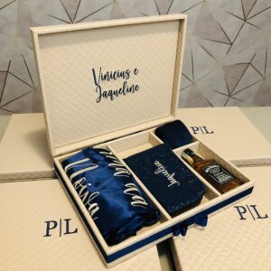 Caixa Personalizada Artesanal para Padrinhos e Pais - CX TD 013
