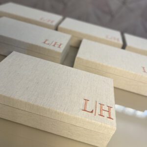 Caixa Personalizada Artesanal para Padrinhos/Madrinhas/Convidados - CX TD 042