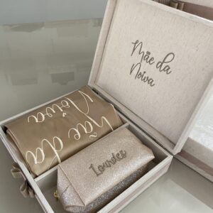 Caixa Personalizada Artesanal para Mãe da Noiva - CX TD 043