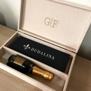 Caixa Personalizada Artesanal para Padrinhos/Noivos - CX TD 049
