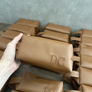 Necessaire Box Personalizada com Iniciais Bordadas TAMANHO G - NCBOX G 10