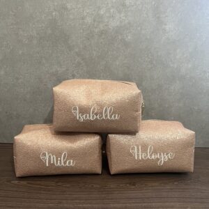 Necessaire Box Personalizada com Iniciais Bordadas TAMANHO G - NCBOX G 11