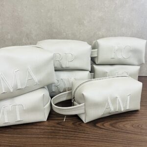 Necessaire Box Personalizada com Iniciais Bordadas TAMANHO G - NCBOX G 14