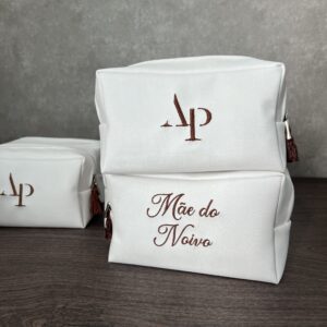 Necessaire Box Personalizada com Iniciais Bordadas TAMANHO MAY G – NCBOX MAY 05