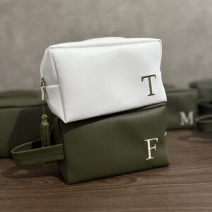 Necessaire Box Personalizada com Iniciais Bordadas TAMANHO MAY G – NCBOX MAY 11