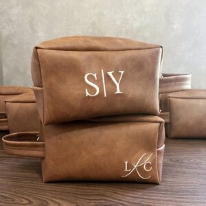 Necessaire Box Personalizada com Iniciais Bordadas TAMANHO MAY G – NCBOX MAY 12
