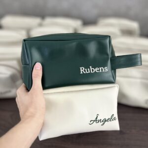 Necessaire Box Personalizada com Iniciais Bordadas TAMANHO MAY G – NCBOX MAY 28