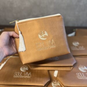 Necessaire Carteira com Iniciais Bordadas G - 01