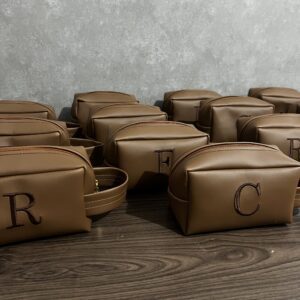 Necessaire Box Personalizada com Iniciais Bordadas TAMANHO MAY P - NCBOX MAY 06